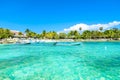 Akumal beach - paradise bay Beach in Quintana Roo, Mexico - caribbean coast