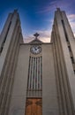 Akureyri Church, Akureyri Church. The coastal city of Akureyri in Iceland