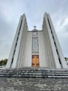 Akureyri church in Iceland