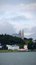 Akureyri church in Iceland