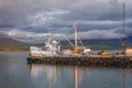 Akureyri in Iceland Royalty Free Stock Photo