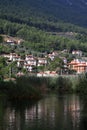 Akyaka village passing through the river