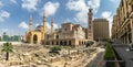 Al Amin Mosque and Saint Georges Church in Downtown Beirut, Lebanon Royalty Free Stock Photo