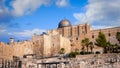 Al-Aqsa Mosque, located in the Old City of Jerusalem Royalty Free Stock Photo