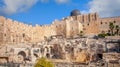 Al-Aqsa Mosque, located in the Old City of Jerusalem Royalty Free Stock Photo