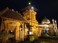 Al Aqsa Mosque, Menara Kudus Area, Central Java at night Royalty Free Stock Photo