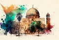 Al-Aqsa Mosque. Old City of Jerusalem.