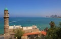 Al-Bahr Mosque or Sea Mosque in Old City of Jaffa, Israel Royalty Free Stock Photo