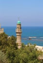 Al-Bahr Mosque or Sea Mosque in Old City of Jaffa, Israel Royalty Free Stock Photo