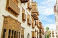 Al-Balad old town with traditional muslim houses, Jeddah