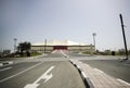 Al Bayt Stadium in Doha, Qatar Royalty Free Stock Photo
