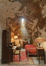 Al Capone cell at Eastern State Penitentiary Royalty Free Stock Photo