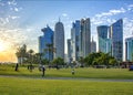 Dafna District - Qatar Royalty Free Stock Photo