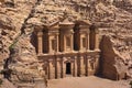 The al-Dayr tomb part of the Petra complex in Jordan