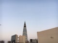 Al Faisaliah tower in Riyadh | 26 August 2020 Royalty Free Stock Photo