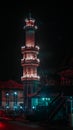 Al Falah mosque minaret Royalty Free Stock Photo