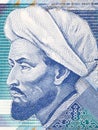 Al-Farabi, a portrait Royalty Free Stock Photo
