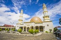 Al-Fatah Mosque, the great mosque of Ambon City, Indonesia. The biggest mosque in the city Royalty Free Stock Photo