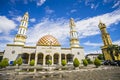 Al-Fatah Mosque, the great mosque of Ambon City, Indonesia. The biggest mosque in the city Royalty Free Stock Photo