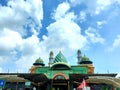 The Al - Fattah Great Mosque is the oldest mosque in the city of mojokerto, east java, Indonesia