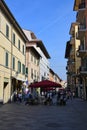 Al Fresco Cafe on Corso Italia, Pisa, Tuscany, Italy