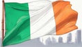 Flag of Ireland Royalty Free Stock Photo