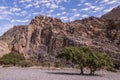 Al Hajar Mountains in Oman Royalty Free Stock Photo