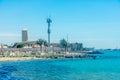 Al-Hamra corniche seaside lagoon view, Jeddah, Saudi Arabia