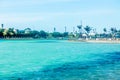 Al-Hamra corniche seaside lagoon view, Jeddah, Saudi Arabia