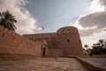 Al Hazm fort. This castle is one of Islamic architectural masterpieces Royalty Free Stock Photo