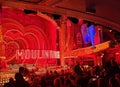 Colorful Theater Interior for Musical `Moulin Rouge!' in NYC, 2021