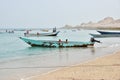 Fishermen at Socotra, Yemen Royalty Free Stock Photo