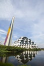 Al Jabbar graet mosque of West Java, a brand new mosque, one of the biggest mosque in West Java, Indonesia