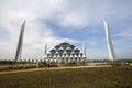 Al Jabbar graet mosque of West Java, a brand new mosque, one of the biggest mosque in West Java, Indonesia