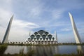 Al Jabbar graet mosque of West Java, a brand new mosque, one of the biggest mosque in West Java, Indonesia