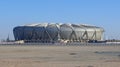 Al Jawhara Football Stadium on A Sunny Day in Jeddah, Saudi Arab