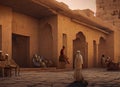 Al Karnak, Al Uq?ur, Egypt. Generative AI.