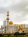 Al Khuwair Zawawi Mosque right view in front of Muscat main road