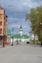 Al-Mardjani Mosque in Kazan Royalty Free Stock Photo