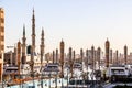 Al-Masjid an-Nabawi in Medina also called Prophet Muhammad Mosque Roza-e-Rasool PBUH, Saudi Arabia