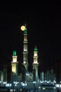 Al-Masjid an-Nabawi in Medina also called Prophet Muhammad Mosque Roza-e-Rasool PBUH, Saudi Arabia