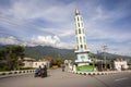 The Al Mujahidin Mosque, tilted mosque, became one of the landmarks and icons of Palu City after the tsunami disaster,