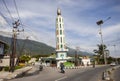 The Al Mujahidin Mosque, tilted mosque, became one of the landmarks and icons of Palu City after the tsunami disaster,