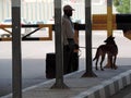Security outside Al Najaf International Airport, Iraq