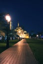 Al Noor Mosque at night