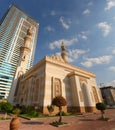 Al-qasba Canal Mosque Royalty Free Stock Photo