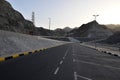 Al Rafisah Dam, Khorfakkan, United Arab Emirates March 22, 2021, the view and around Al Rafisah dam, near Wadi Shis in Hajar