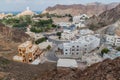 Al Riyam district in Muscat, Om Royalty Free Stock Photo