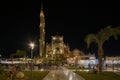 Al Sahaba Mosque in Sharm El Sheikh , South Sinai Governorate, Egypt. Night view