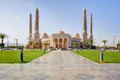 Al-Saleh mosque in the Sanaa, capital of Yemen Royalty Free Stock Photo